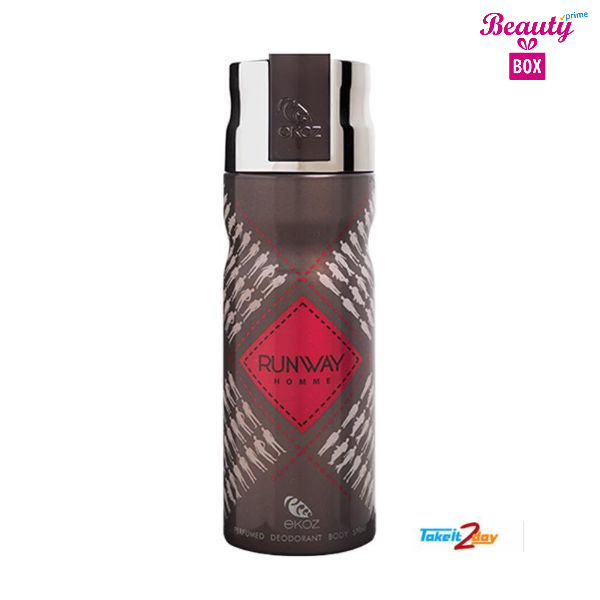 Ekoz Runway Homme Body Spray – 200 Ml Beauty Box