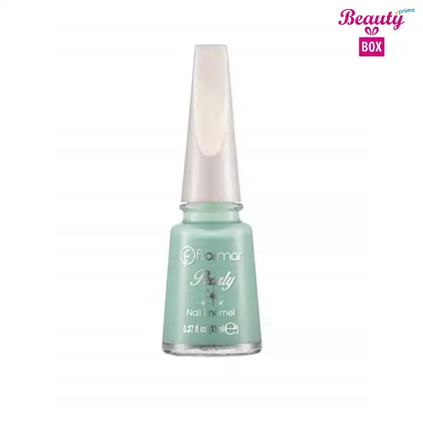 Flormar Pearly Nail Enamel - 002 Glamorous Emerald