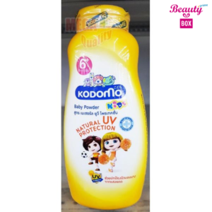 Kodomo Natural Uv Protection Baby Powder - 180 G