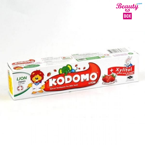 Kodomo Strawberry Tooth Paste - 80G