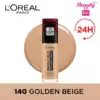 LOreal Paris Infallible 24H Fresh Wear Foundation 140 Golden Beige 30 ml 2 1 Beauty Box