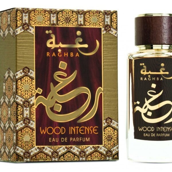 Lattafa Raghba Wood Intense Perfume For Unisex – 100 Ml