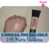 Loreal Infallible 24H Matte Foundation – 10 Porcelain d Beauty Box