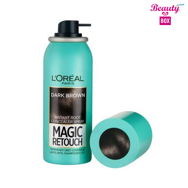Loréal Paris Magic Retouch Root Touch Up Hair Color Spray Dark Brown 1 Beauty Box
