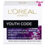 Loreal Youth Code Nacht Anti-Wrinkle Night Cream  - 50Ml