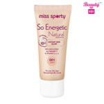 Miss Sporty So Energetic Natural Foundation 001 Light