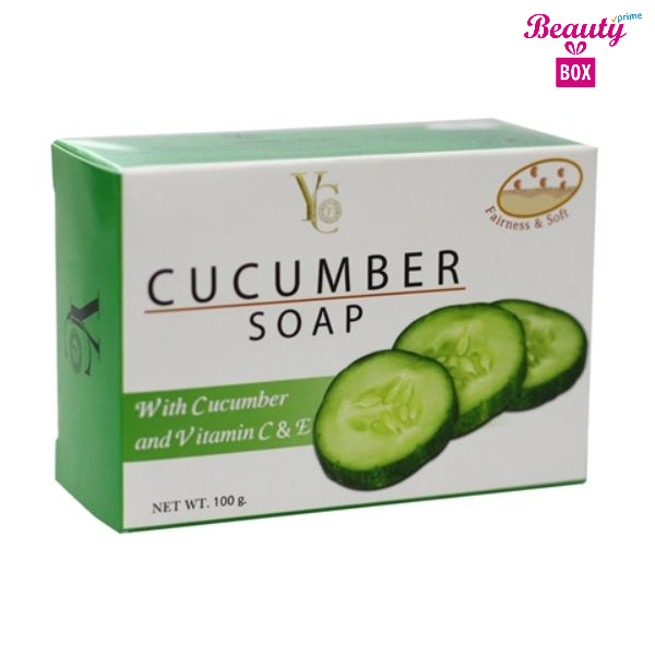 YC Thailand Cucumber 4In 1 Herbal Soap - 100Gm