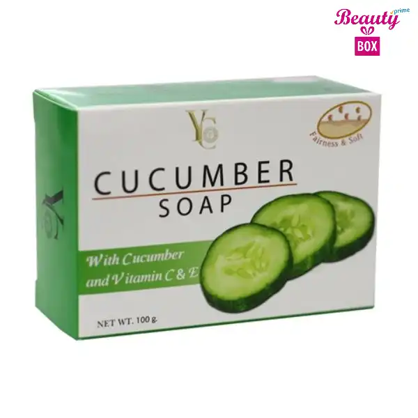 YC Thailand Cucumber 4In 1 Herbal Soap - 100Gm