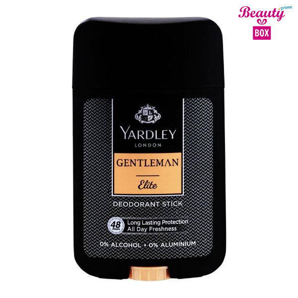 Yardley Gentleman Elite Deo Stick – 50 Ml Beauty Box
