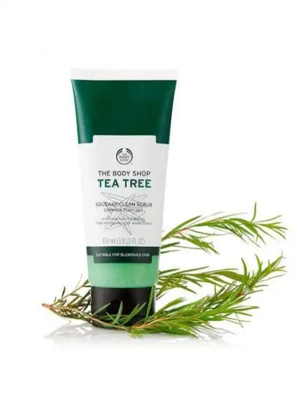 The Body Shop Tea Tree Squeaky-Clean Scrub - 100Ml
