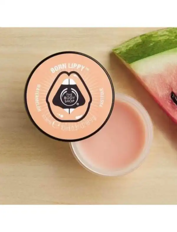 The Body Shop Born Lippy Pot Lip Balm - Watermelon - 10Ml