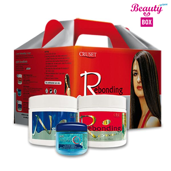 Cruset Rebonding Hair Cream Kit - Large - Beauty Box