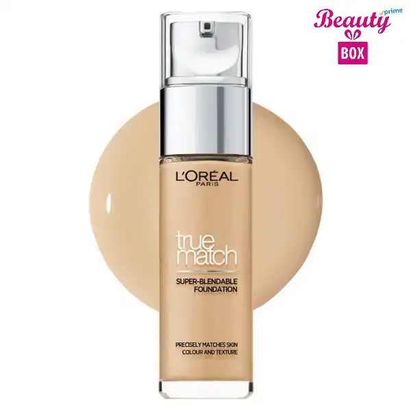 loreal paris cosmetics true match foundation 30 ml 3d3w golden beige 1 1 Beauty Box