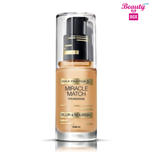 Max Factor 1 Oz Miracle Match Foundation For Women – 60 Sand
