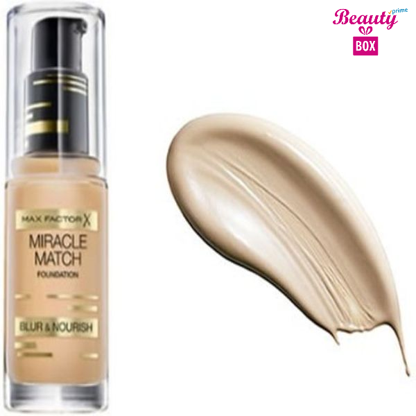Max Factor Miracle Match Foundation – 40 Light Ivory 2 Beauty Box