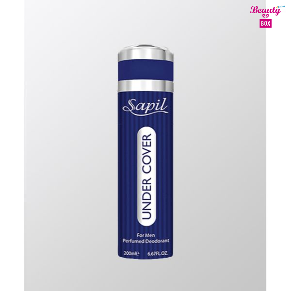 Saipil Under Cover Body Spray For Men 200 Ml Beauty Box