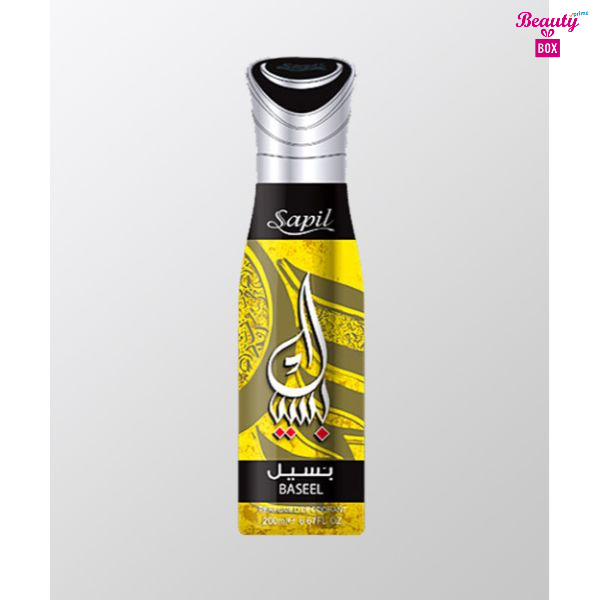 Sapil Baseel Body Spray For Woman 200 Ml Beauty Box