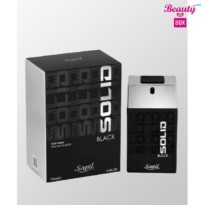 Sapil Solid Black Perfume For Men -100 Ml