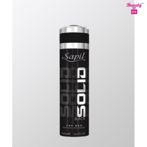 Sapil Solid Black Body Spray For Men - 200 Ml
