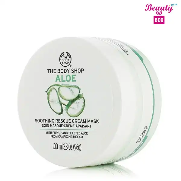 The Body Shop Aloe Soothing Rescue Cream Mask Beauty Box