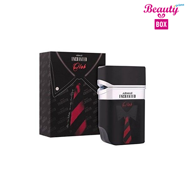 Armaf Enchanted Club Black Perfume For Man 100 Ml Beauty Box