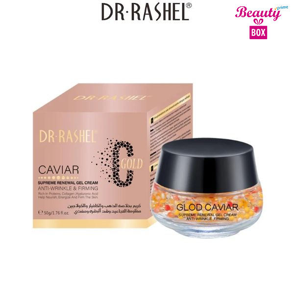 Dr Rashel C Gold Caviar Anti Wrinkle Firming Gel Cream Beauty Box