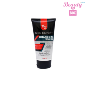 Rivaj UK Men Expert Charcoal White Face Wash - 150Ml