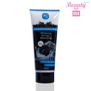 Rivaj UK Charcoal Foaming Wash Cream - 150 Ml
