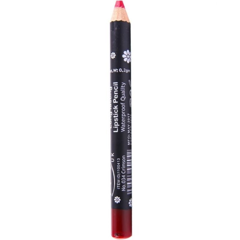 Rivaj UK Lipstick Pencil – 34 Crimson