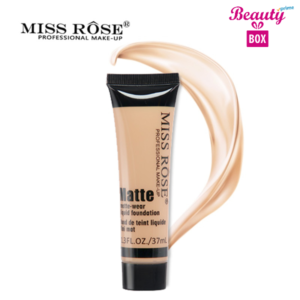 Miss Rose Makeup Matte Liquid Foundation - Beige 1