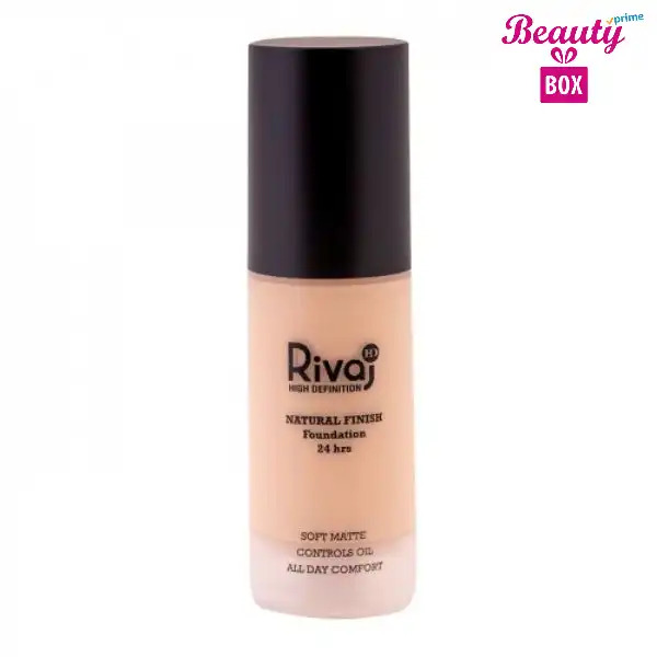 Rivaj HD Natural Finish 24 Hrs Foundation - 06