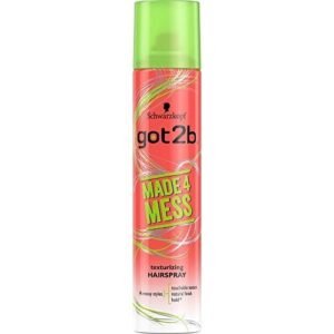 Schwarzkopf Got2b Made4Mess Texturizing Hair Spray - 275 ml