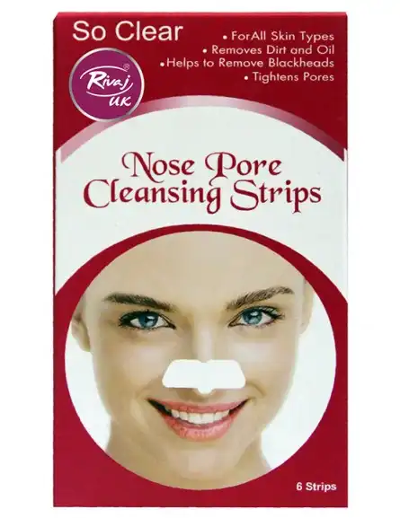 Rivaj Uk Nose Pore Cleansing Strips - 6 Strips