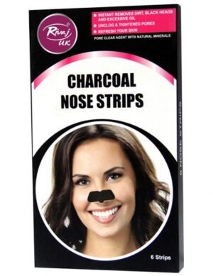 Rivaj Uk Charcoal Nose Strips - 6 Strips