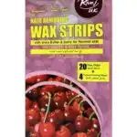 Rivaj Uk Shea Butter & Berry Body Wax Strip - 20 + 4