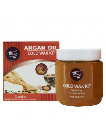 Rivaj Uk Argan Oil Cold Wax Kit - 380G