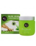 Rivaj Uk Aloe Vera Cold Wax Kit - 380G Rivaj Uk Aloe Vera Cold Wax Kit - 380G