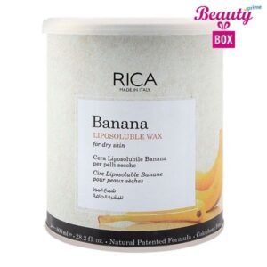 RICA Banana Dry Skin Liposoluble Wax - 800Ml