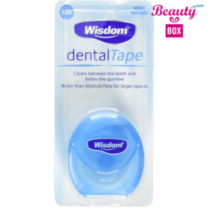 Wisdom Dental Floss Mint Waxed - 50 meter