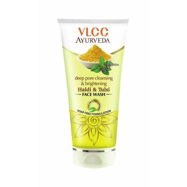 VLCC Deep Pore Cleansing & Brightening Haldi & Tulsi Face Wash 100 Ml