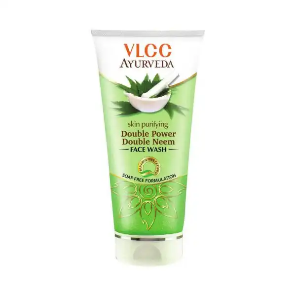 VLCC Double Power Double Neem Skin Purifying Face Wash 100 Ml