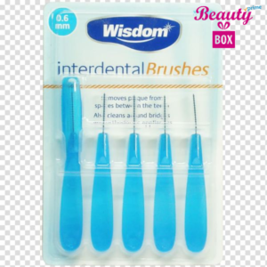 Wisdom Interdental Brushes - 5 x 0.6mm Blue
