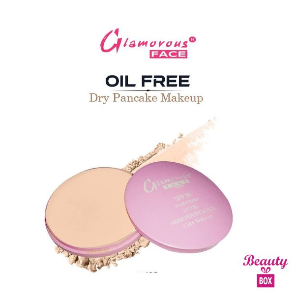 Glamorous Face Oil-Free Dry Pencake - F-1