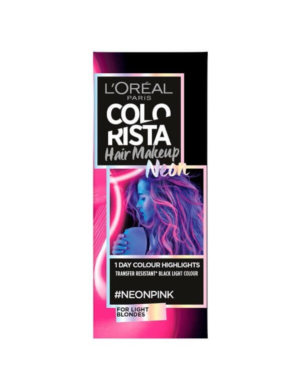 Loreal Colorista Hair Makeup Neon Pink Hair 30ml