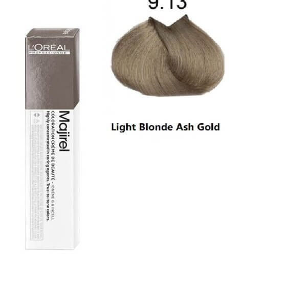 Loreal Professionnel Majirel - 9.13 Light Blonde Ash Gold