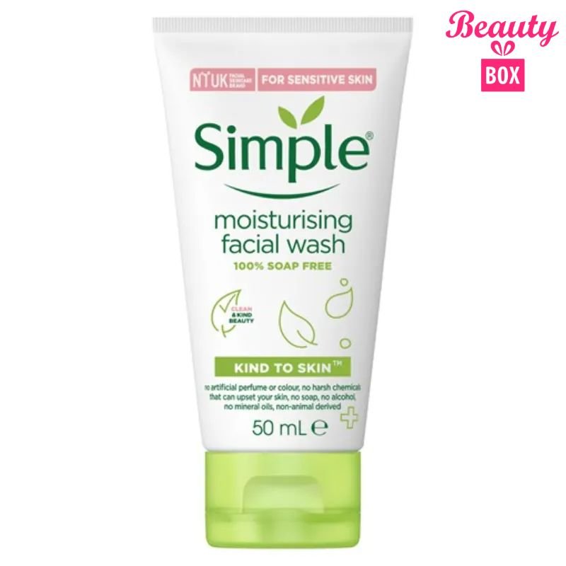 Simple Moisturising Facial Wash - 50Ml