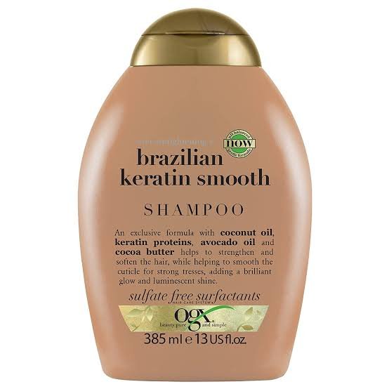 OGX Ever Straightening+ Brazilian Keratin Smooth pH Balanced Shampoo