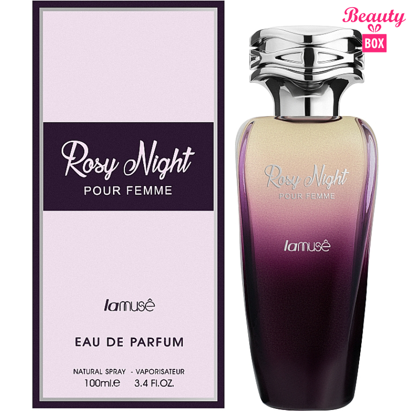 Lamuse Rosy Night Pour Femme Women EDP - 100ml