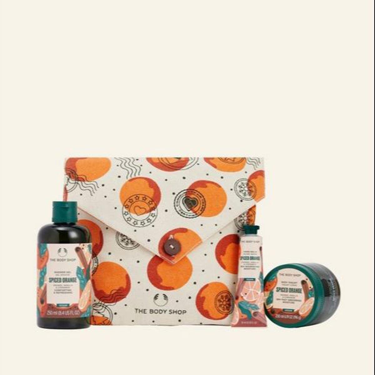 The Body Shop Oranges & Stockings Spiced Orange Essentials Gift