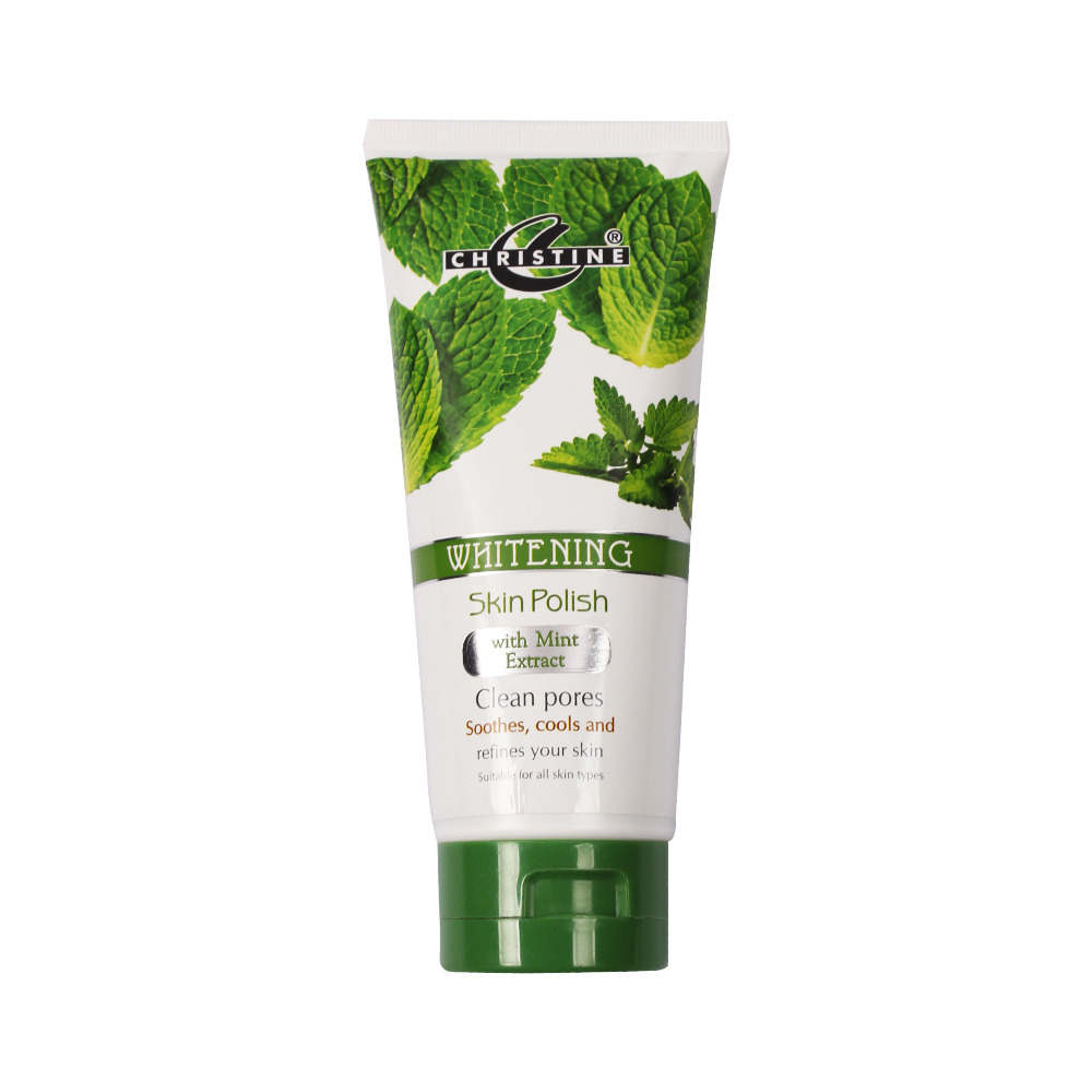 Christine Whitening Skin Polish Tube (Mint Extracts)